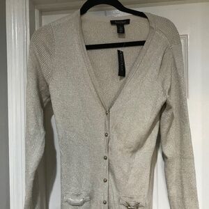 White House Black Market Cardigan Sweater